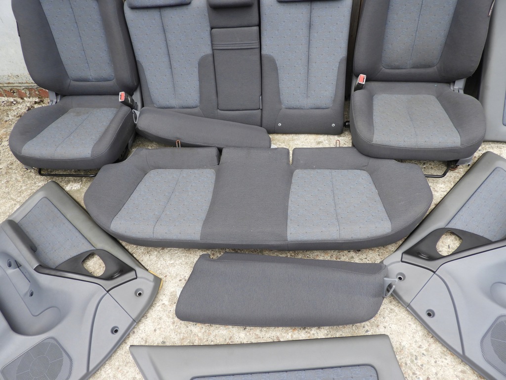 фото №6, Сидіння перед обшивки hyundai elantra xd iii заднє сидіння