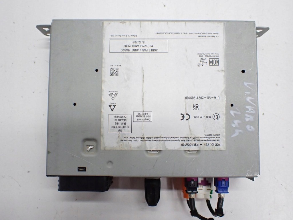 фото №9, Навигация navi радио заводская оригинал 9831665880 opel vivaro c iii 24r