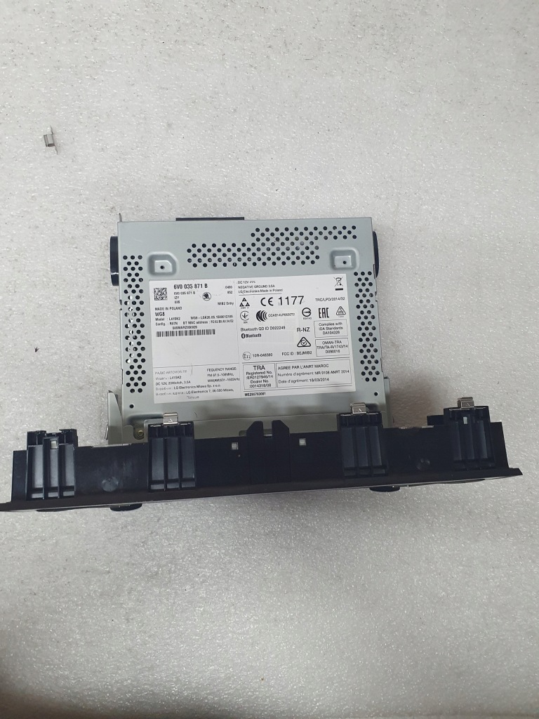 фото №3, Оригінальні радіо skoda fabia iii 6v0035871b