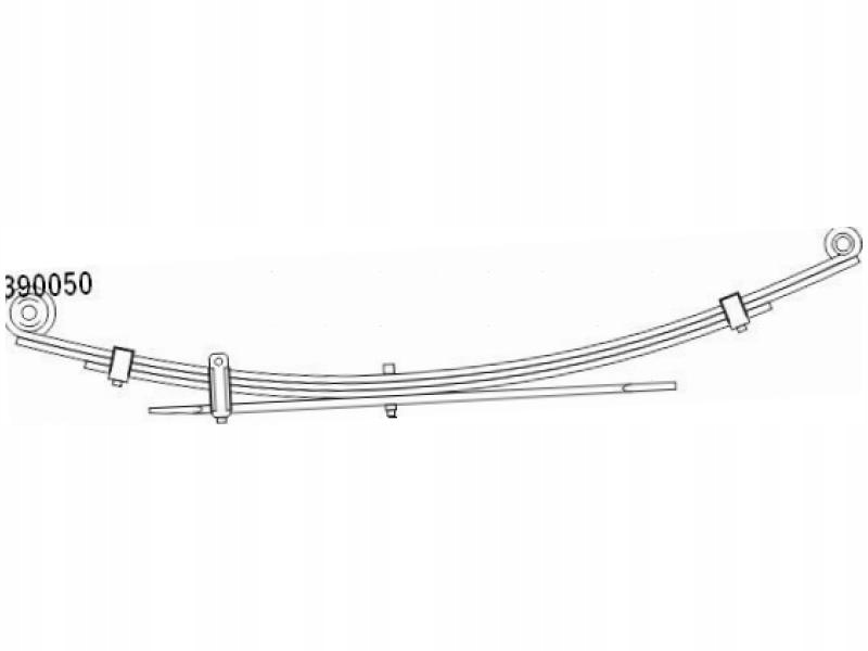 фото №2, Ресора задня hyundai h-1 2.5