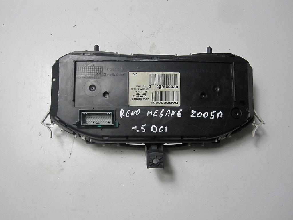 фото №3, Счетчик приборы renault megane ii 1.5dci 05r obr