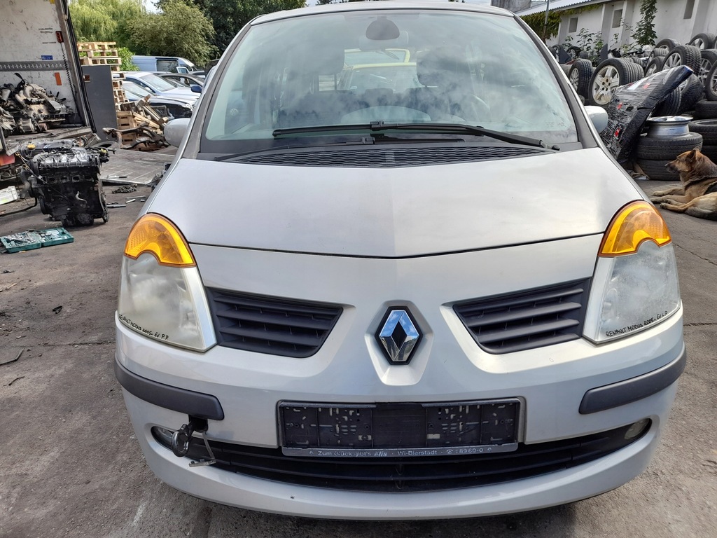 фото №11, Renault modus 2005r. капот крышка двигателя mv632
