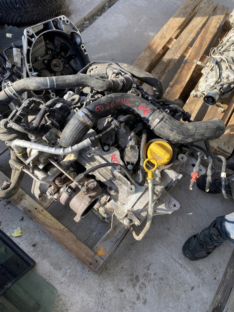 фото №12, Dacia sandero ii 0,9 двигун kompletny h4bb408
