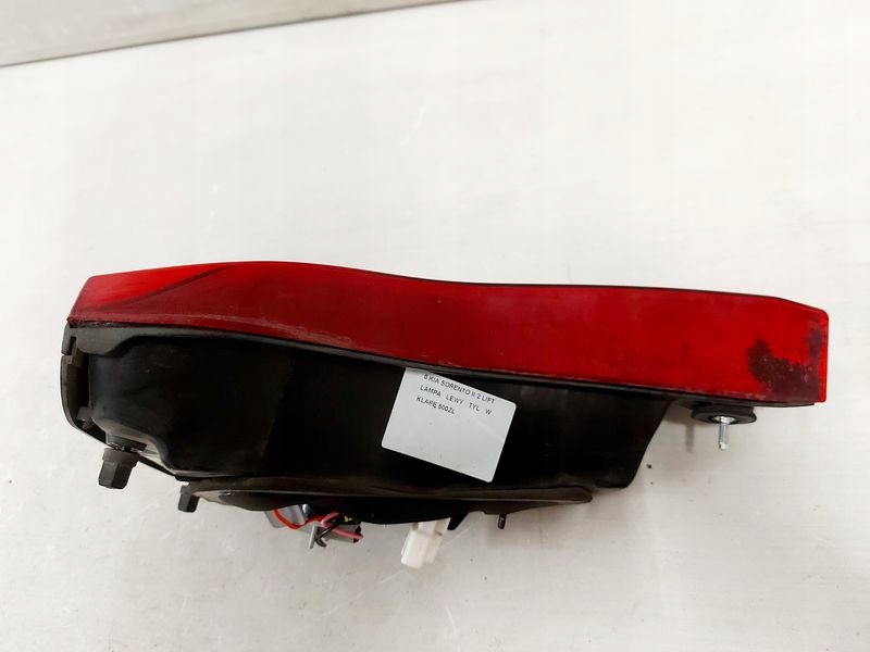 фото №7, Kia sorento 2 ii lift лампа w крышка левый задняя левая задняя