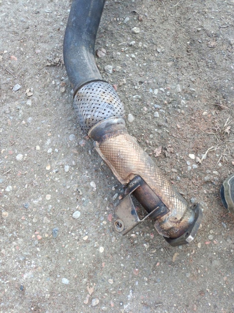 фото №5, Audi rs7 4.0 v8 tfsi труба выхлопная 4m0253211k