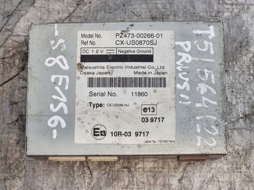 фото №1, Модуль usb оригінальний номер pz473-00266-01 toyota prius iii 09r
