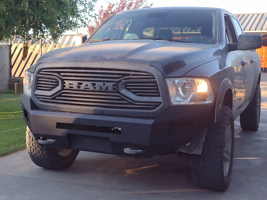 фото №1, Dodge ram 1500 бампер перед 2009–2020 off road сталь