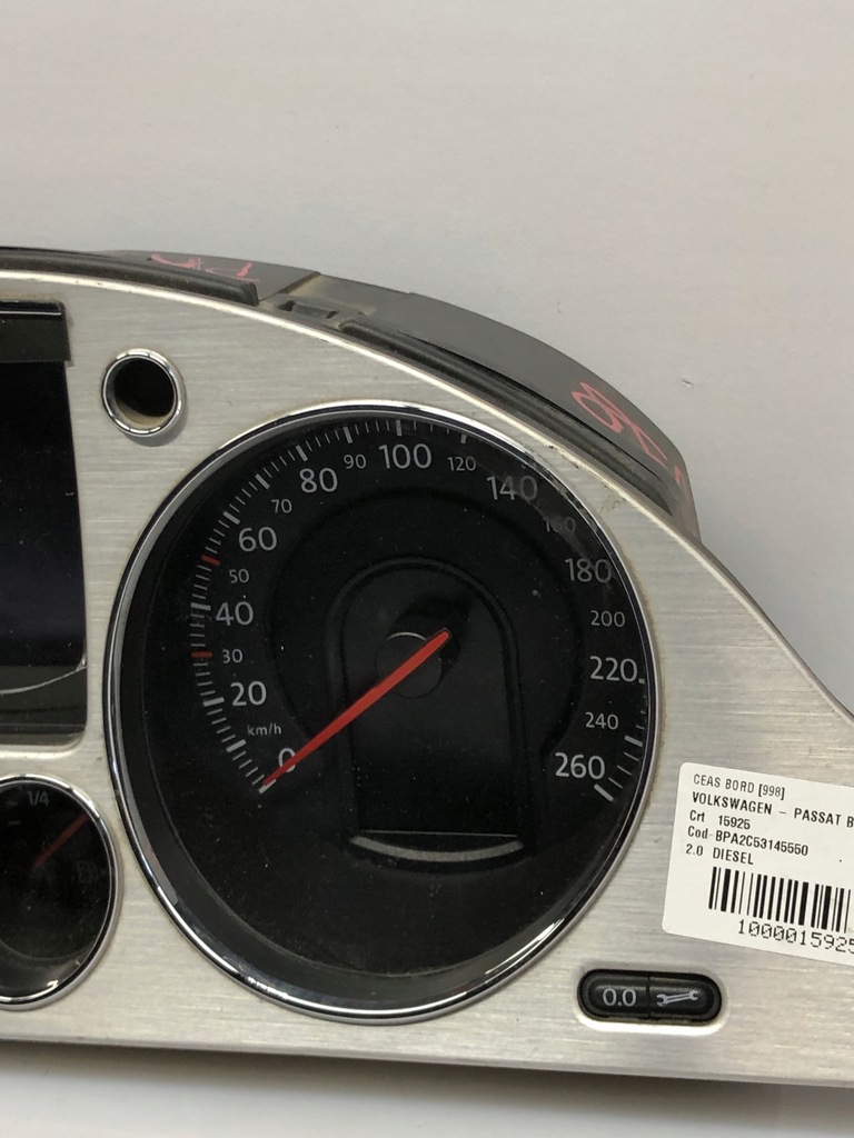фото №7, Счетчик приборы eu vw passat b6 2.0 tdi 05r