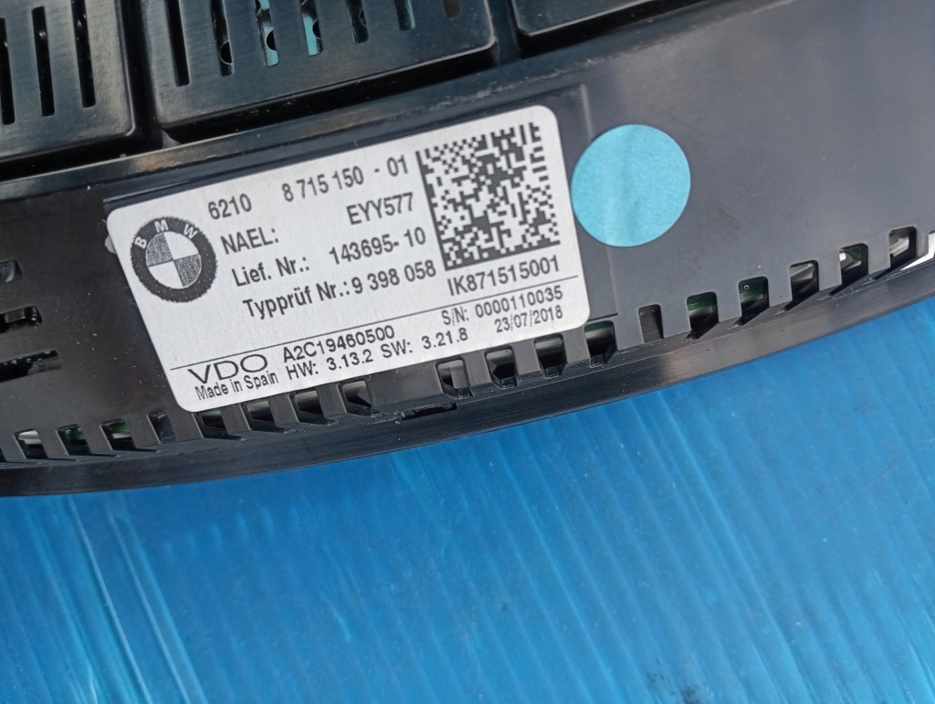 Bmw g30 g31 панель приладова панель європа 8715150 Зі Шроту