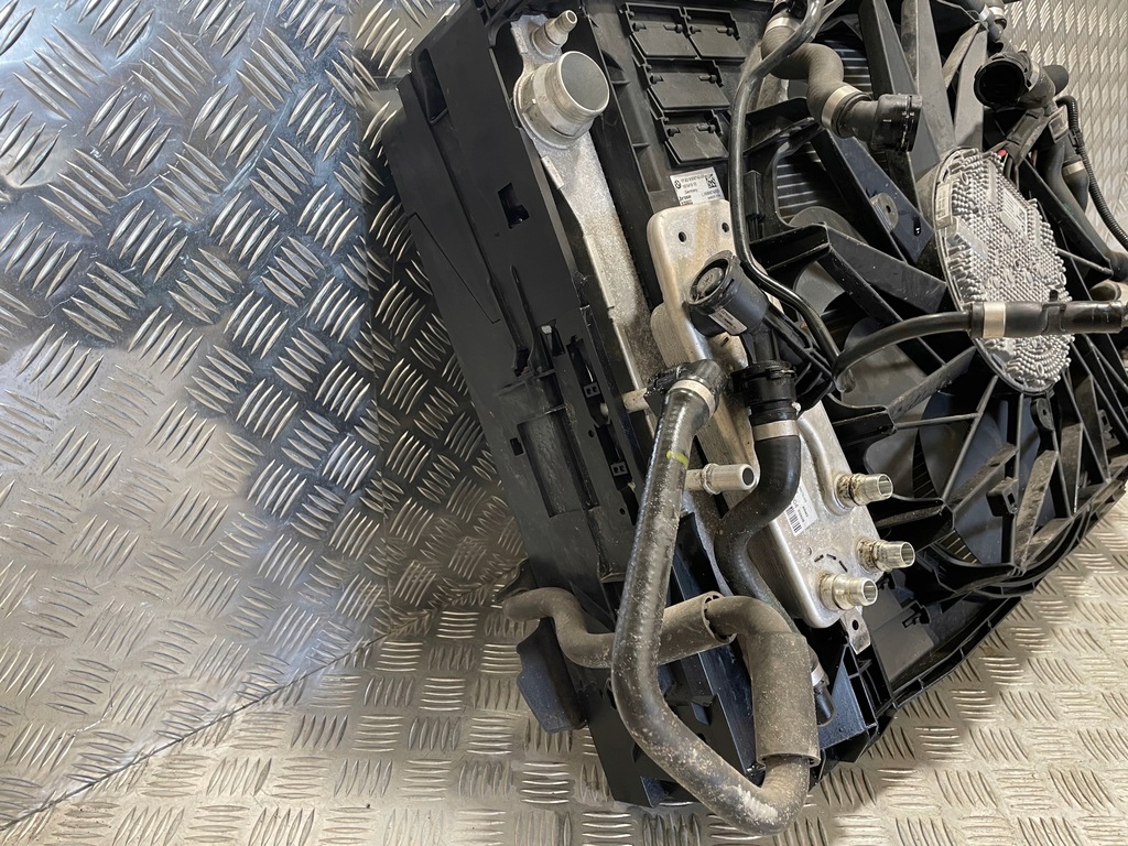 фото №11, Радіатор wody кондиціонера вентилятор комплект bmw f01 f02 4.4 n63