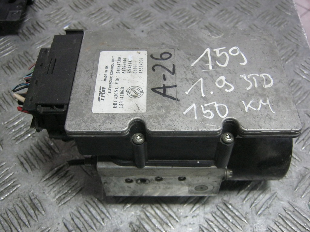фото №1, Насос abs 51796046 alfa romeo 159