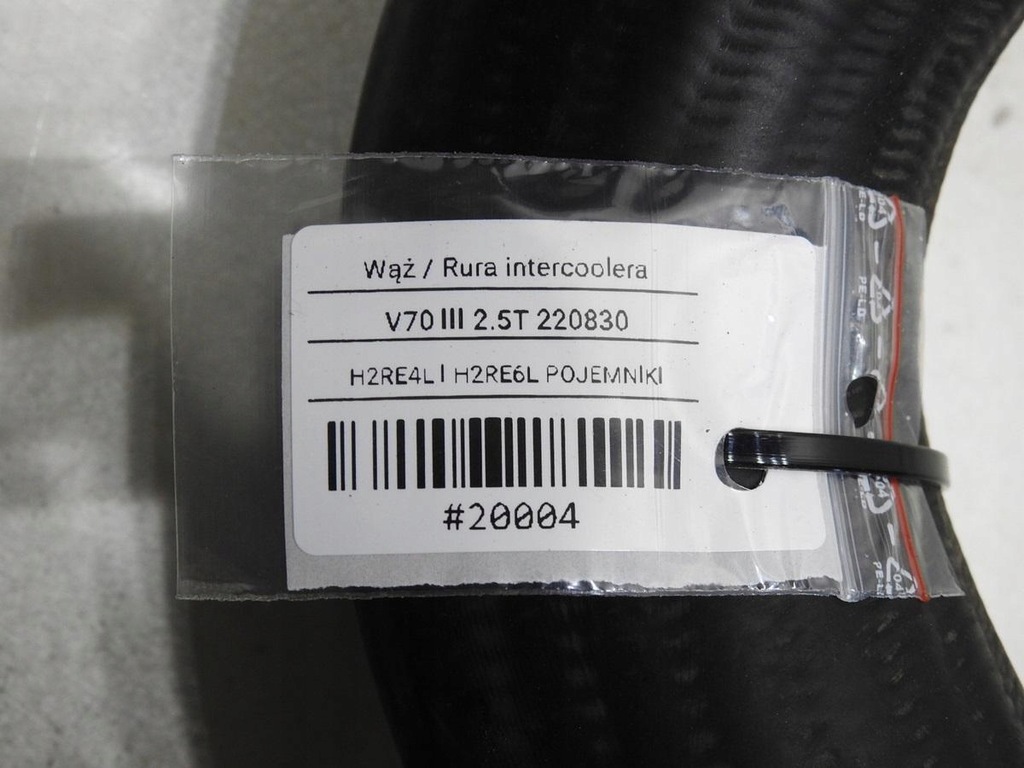 фото №8, Wąż труба интеркулер volvo v70 iii 2.5 t 30636786