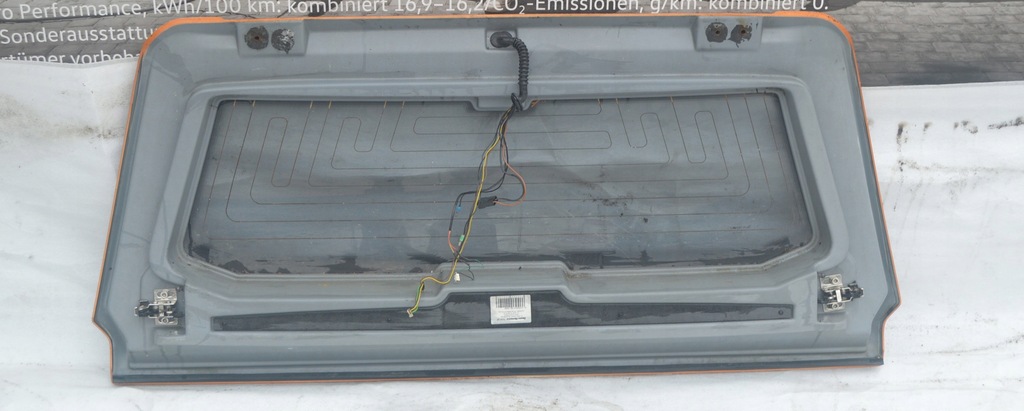 фото №5, Ford ranger 15r .крышка багажника bahażnika обшивка стекло road ranger