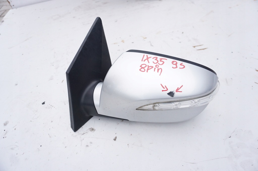 фото №1, Зеркало левая hyundai ix35 i 9s 8 pin