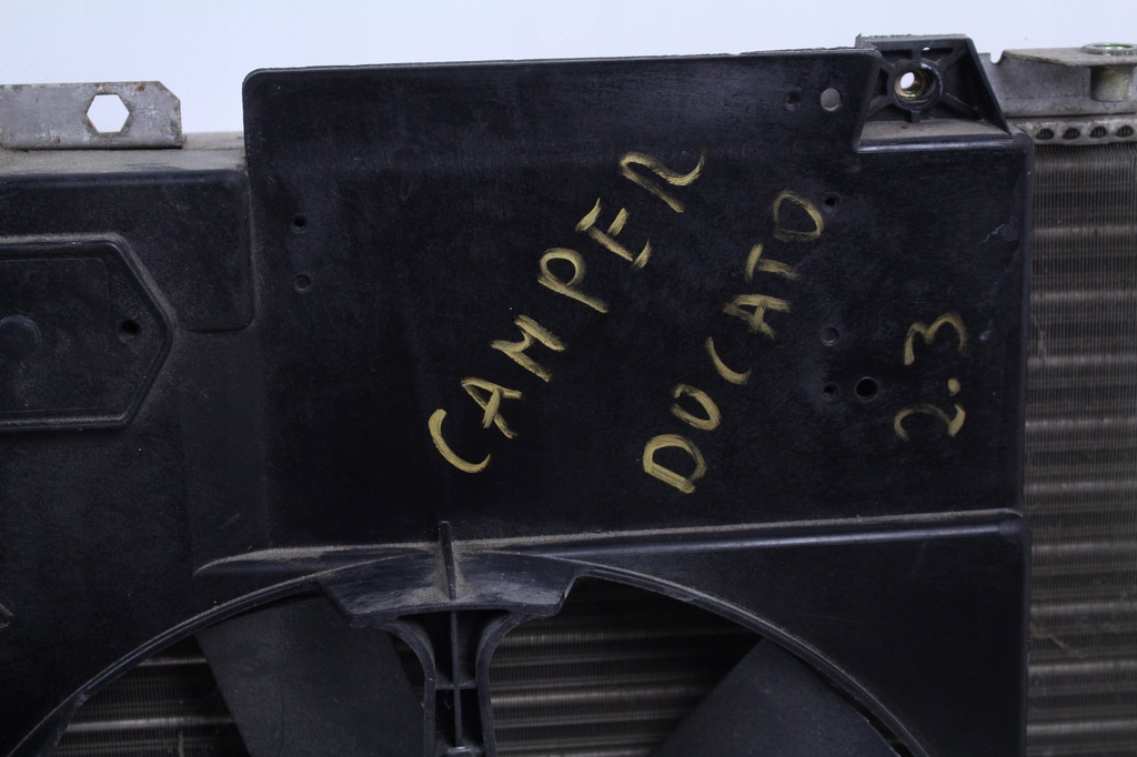 фото №6, Радиатор вентилятор fiat ducato