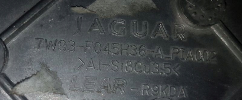 фото №5, Jaguar xj полка stolik сиденье 7w93-f045h36-a
