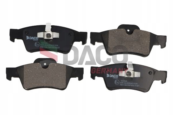 фото №1, Daco тормозные колодки тормозные mercedes g w463 gl x164 ml w164 r w251 задняя