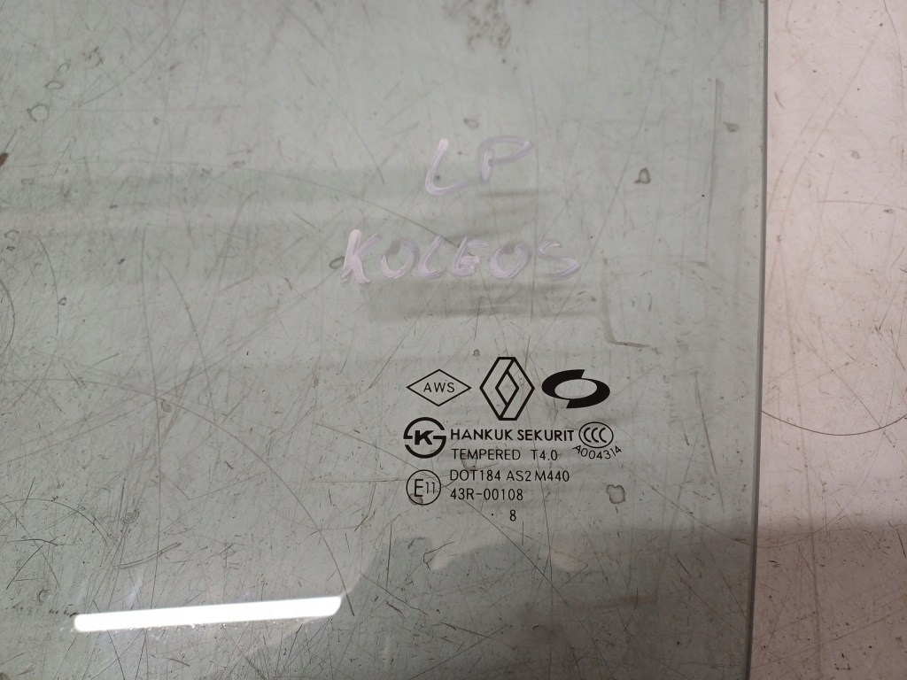 фото №2, Renault koleos 1 i 07- стекло левая перед ...8