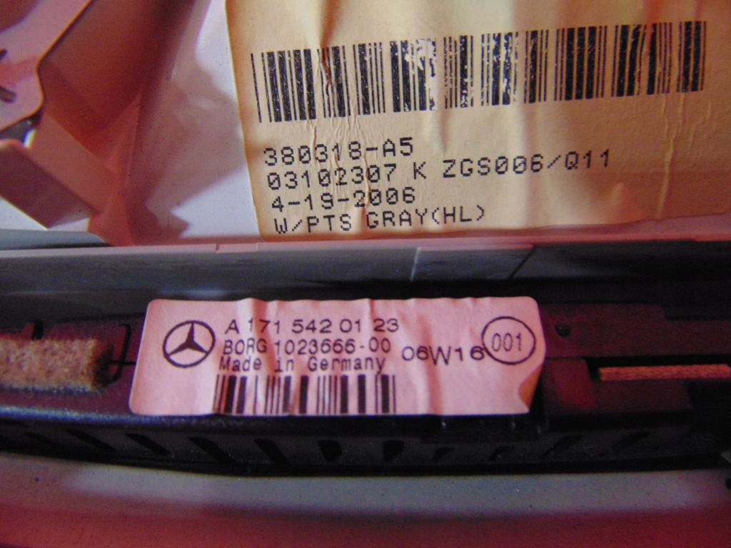 фото №3, Mercedes r-klasa 251 w251 w164 лампа потолочный салона дисплей pdc