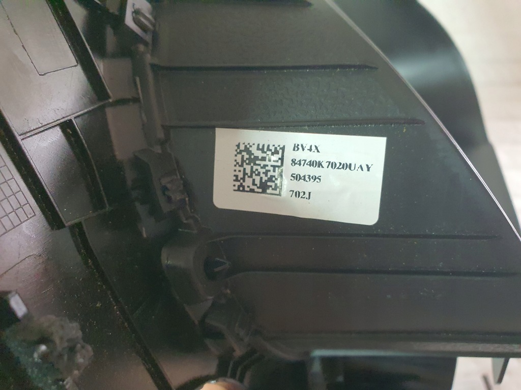 фото №7, Dekor молдинг рамка спідометра радіо hyundai i10 iii