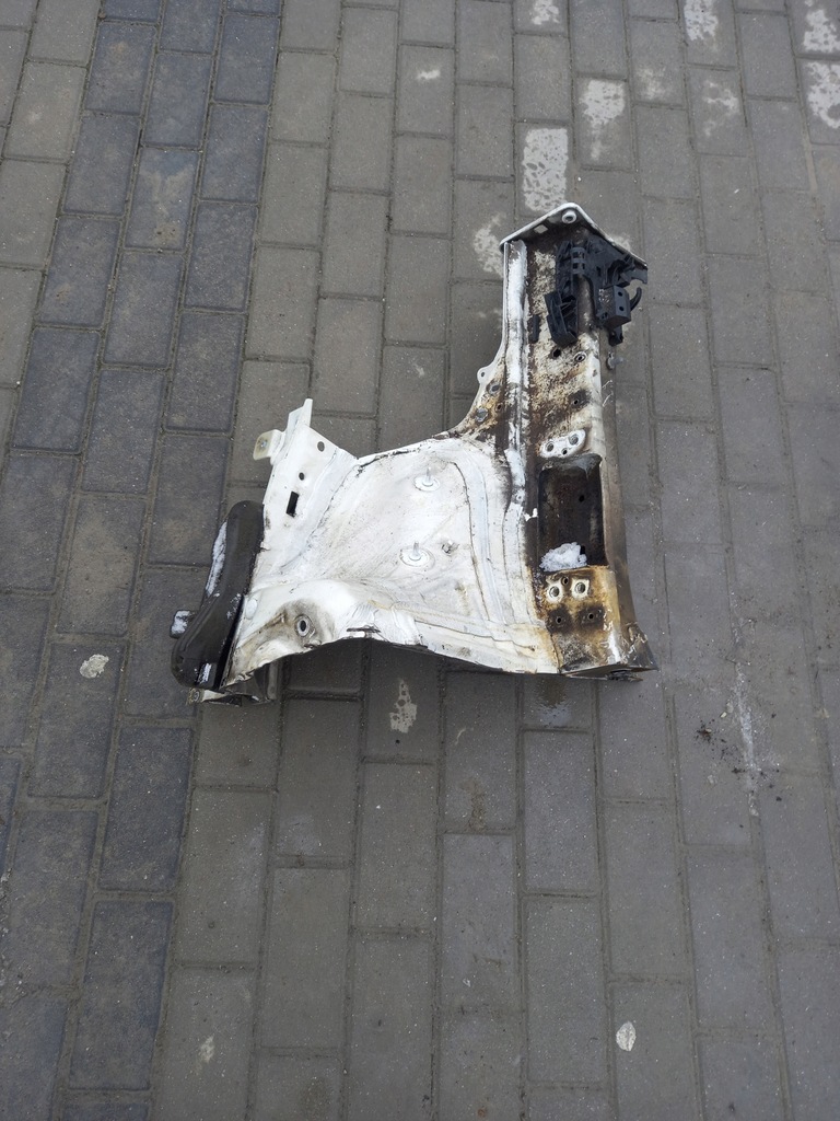 фото №1, Лонжерон четверть подкрылок левый перед skoda superb iii 3 2015-2023 lf3k