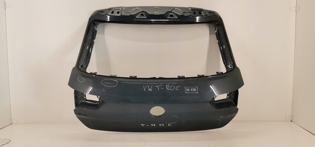фото №2, Vw troc t-roc 2ga 2017- крышка багажника багажника задняя задняя
