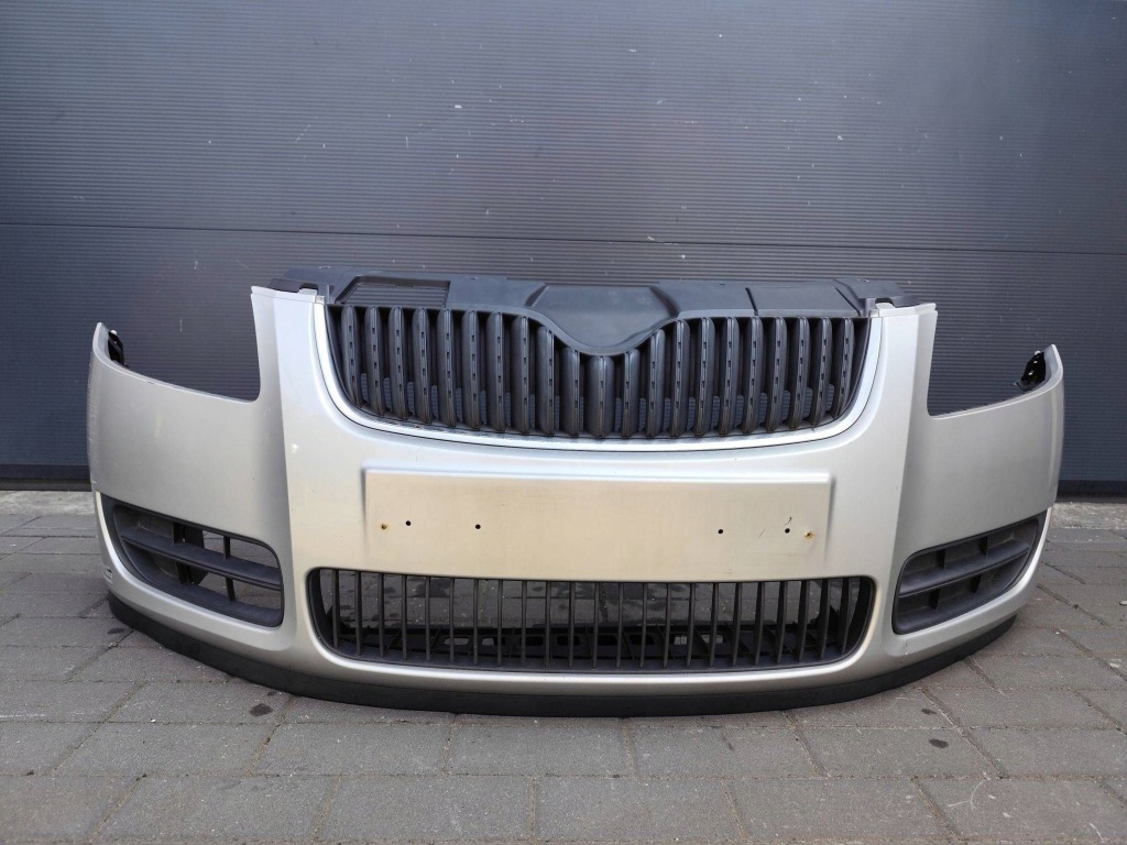 фото №1, Skoda fabia ii lift 10-15 - бампер перед