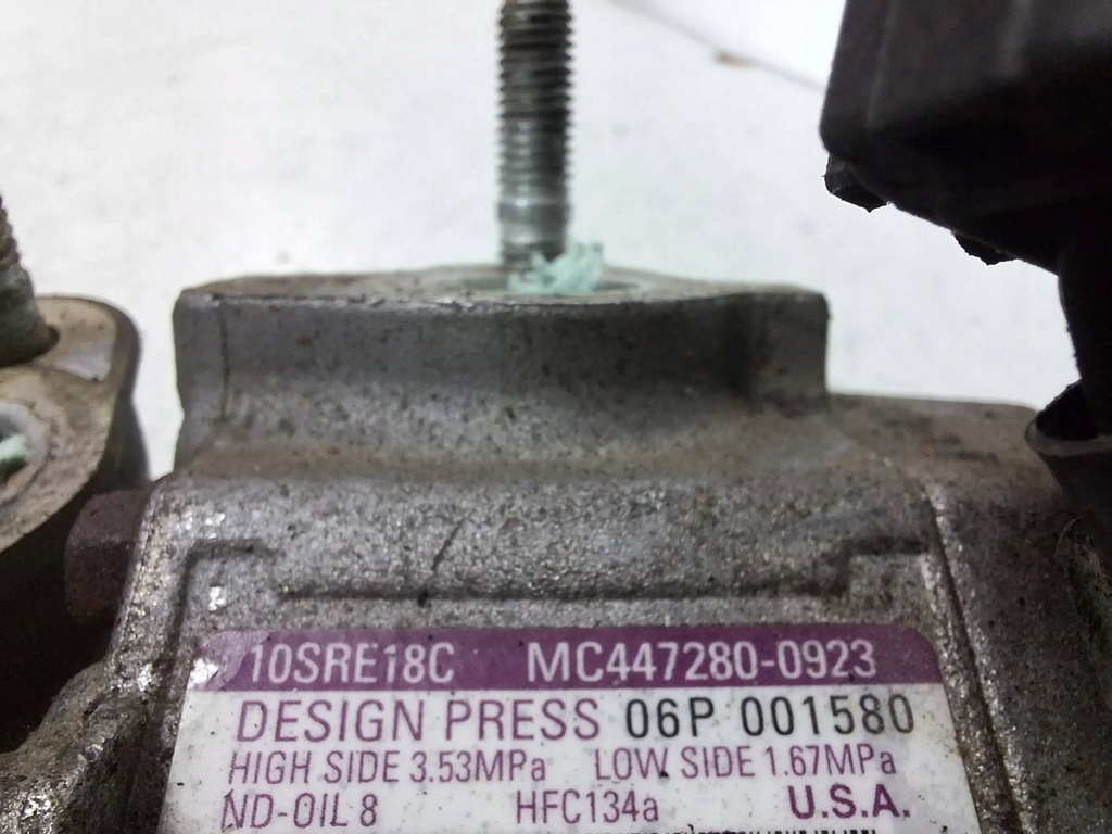 фото №5, Компресор кондиціонера 447280-0923 jeep compass i 2.2 crd