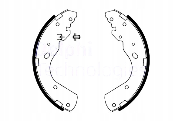 фото №2, Гальмівні колодки гальмівні набір задня ford ranger mazda b-serie bt-50 2.2 2.5d