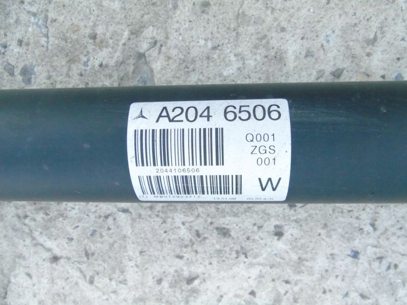 фото №6, Mercedes cklasa w204 2.2 cdi wal приводной a2046506