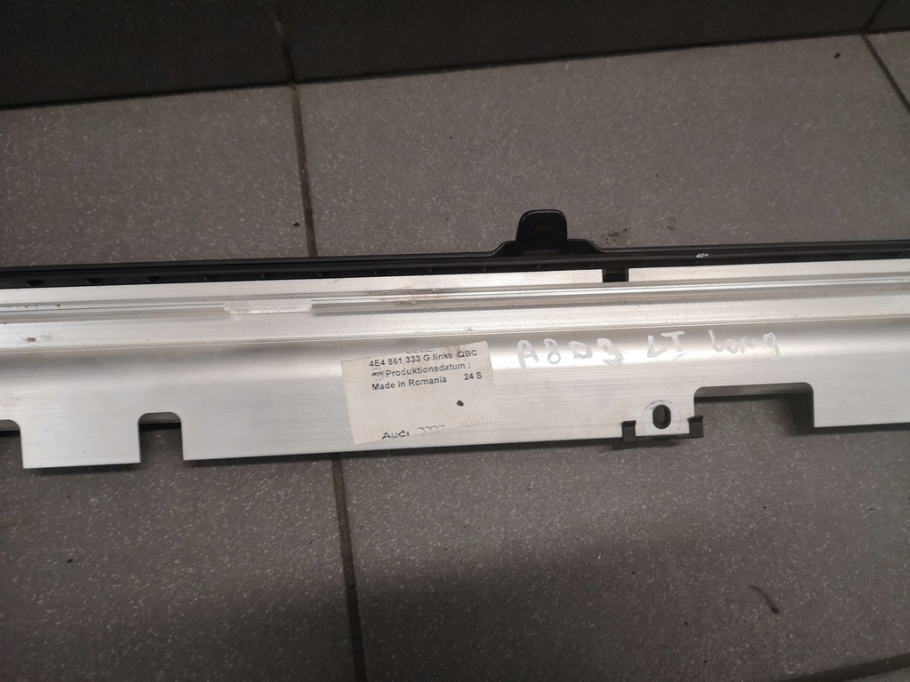 фото №8, Шторка дверь левый задняя audi a8 d3 long 4e4861333g