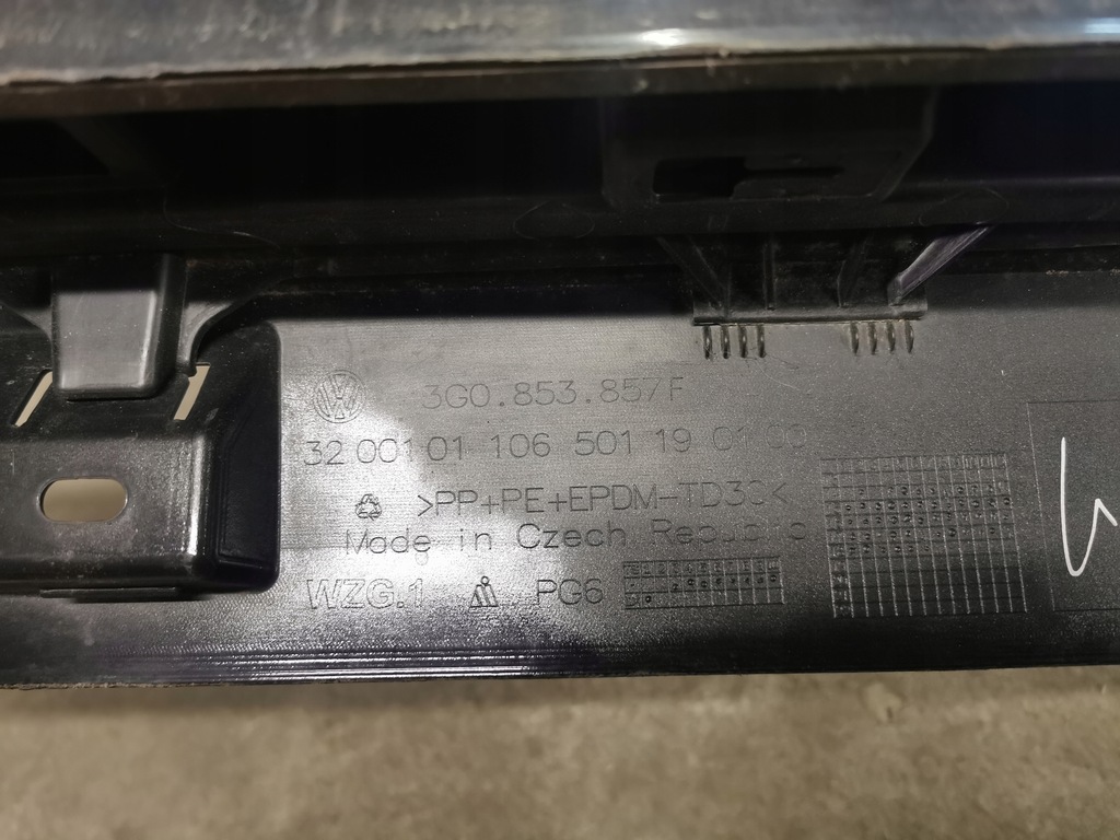 фото №10, Vw passat b8 молдинг поріг ліва 3g0853857