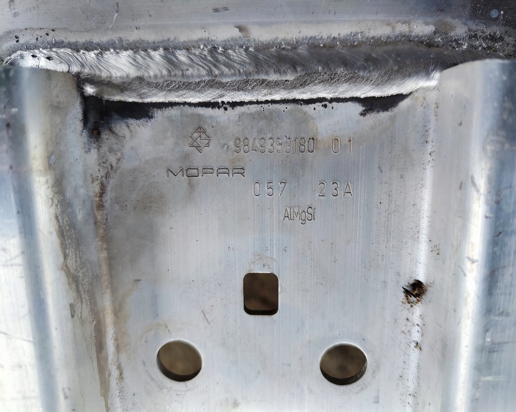 фото №9, Fiat 600 jeep avengers балка підсилювач бампера перед