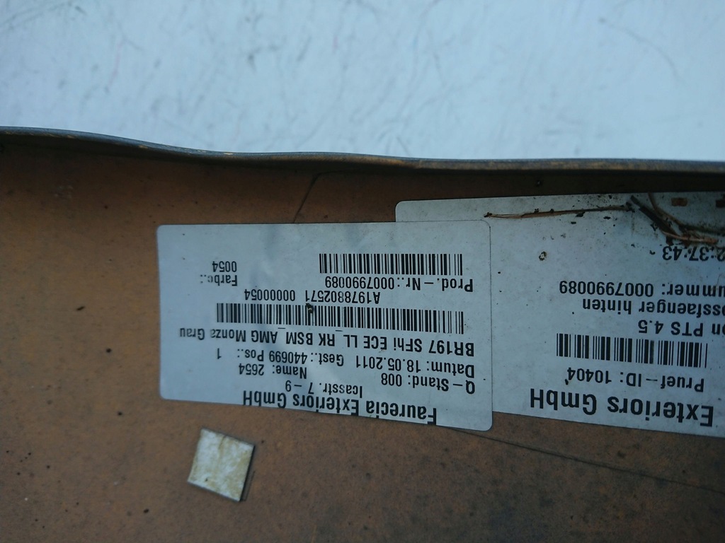 фото №15, Mercedes sls r197 amg бампер задний задняя