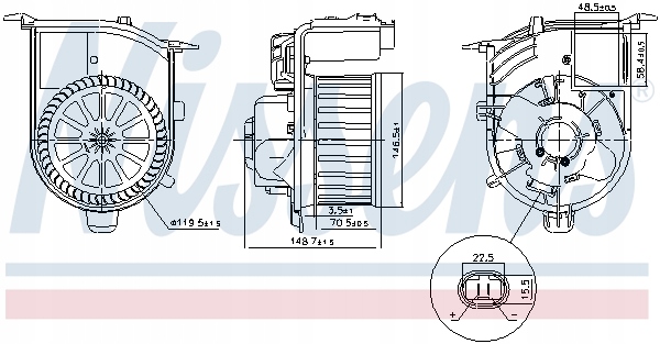 фото №2, Воздуходувка do renault thalia ii 1.2 1.4 1.5 dci 1.6