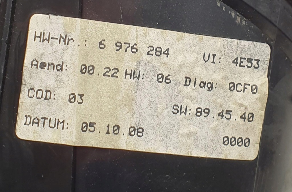 фото №6, Счетчик bmw x6 e71 4.4 v8 62119189880 europa