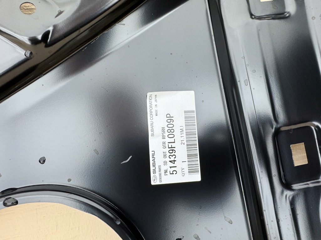 фото №10, Subaru xv crosstrek крила pray задня обшивка праве задні