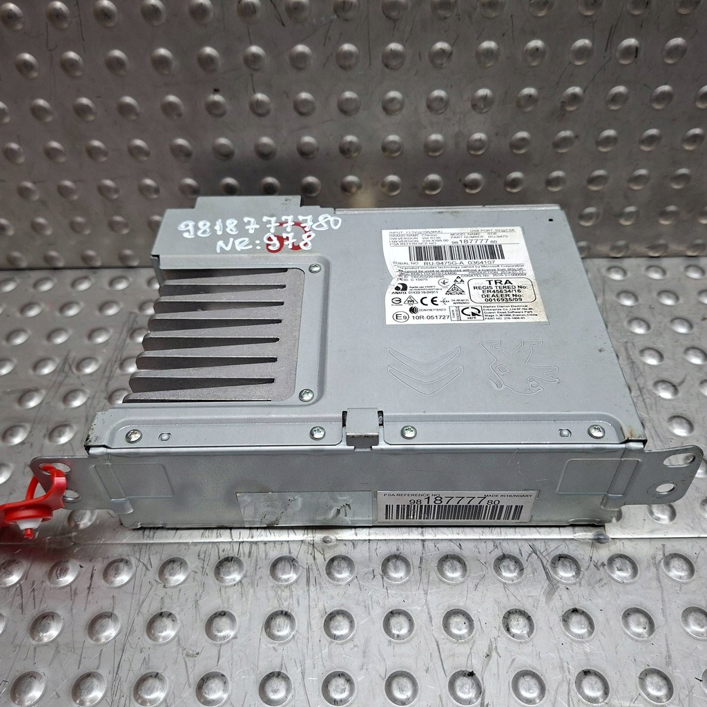 фото №1, Радіо 9818777780 peugeot partner iv rifter 2018-