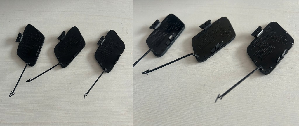 фото №14, Audi a4 b9 basis 15-19 заглушка фаркоп перед 8w0 оригинальный номер