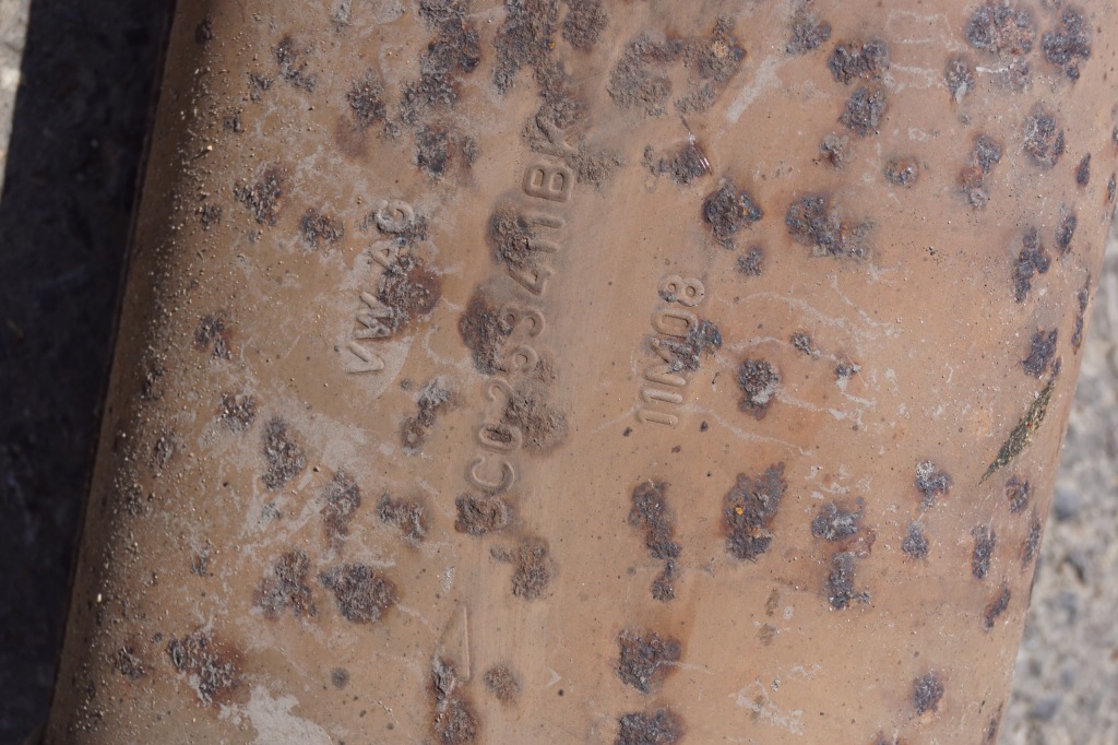 фото №11, Вихлоп гасник кінцевий vw passat b7 2.0 tdi 3c0253411bk