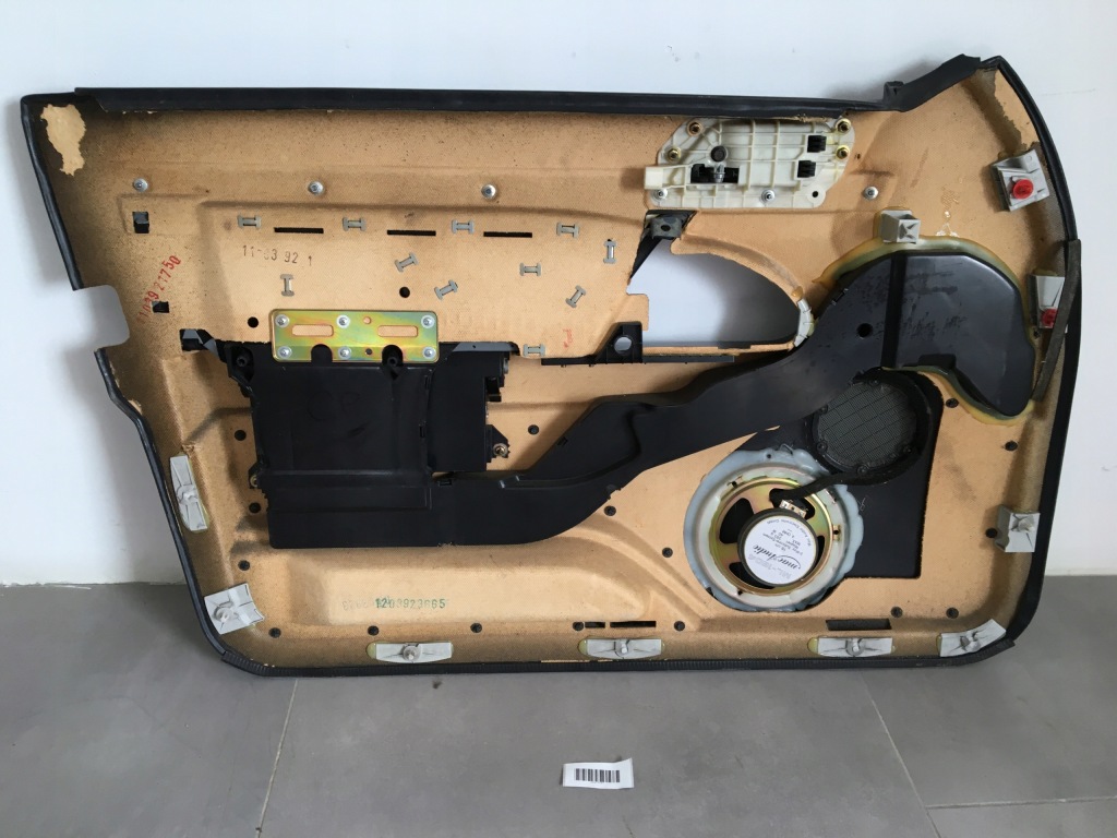 Обшивка дверь правый перед серая серая кожа mercedes w140 se sel с Разборки