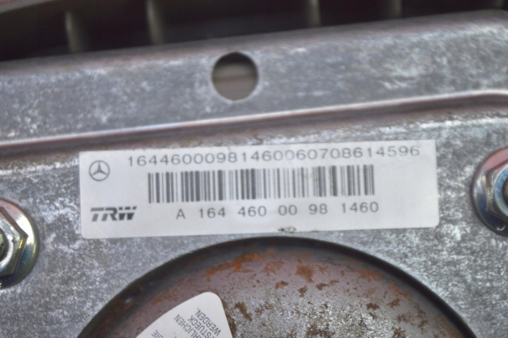 фото №7, Подушка безпеки подушка повітряна водія a1644600098 mercedes gl x164 06-09