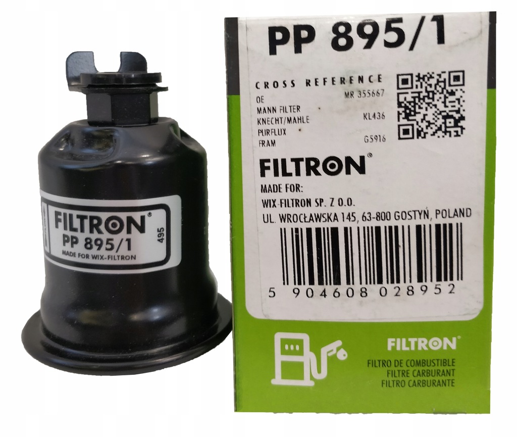 фото №15, Filtron фильтр топлива pp 895/1 filtron wf8421