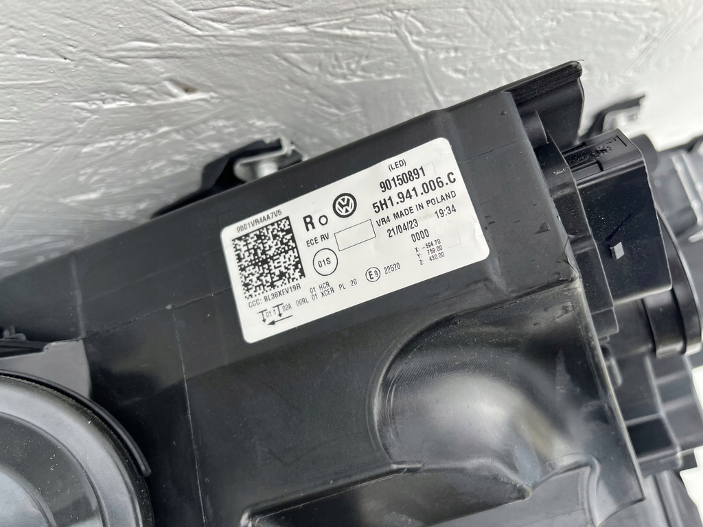 фото №14, Vw golf viii 8 5h 5h1941006c фара правий led комплектна fv wys 24h