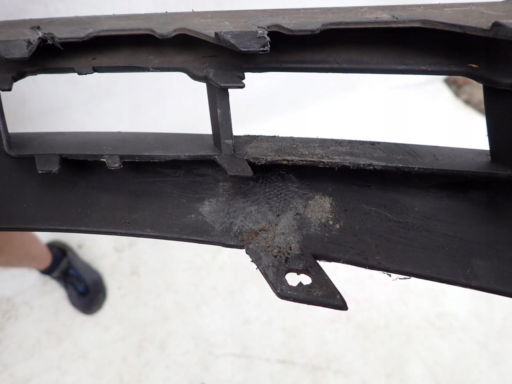 фото №13, Vw phaeton 02-10 dół накладка спойлер бампера перед