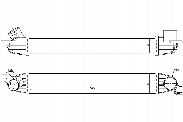 Купить Nissens интеркулер mini r56 r57 r58 r59 c