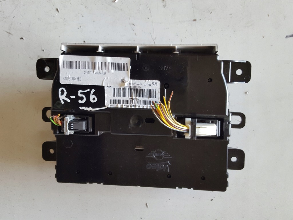 фото №2, Mini cooper one r56 r55 lift панель кондиционера