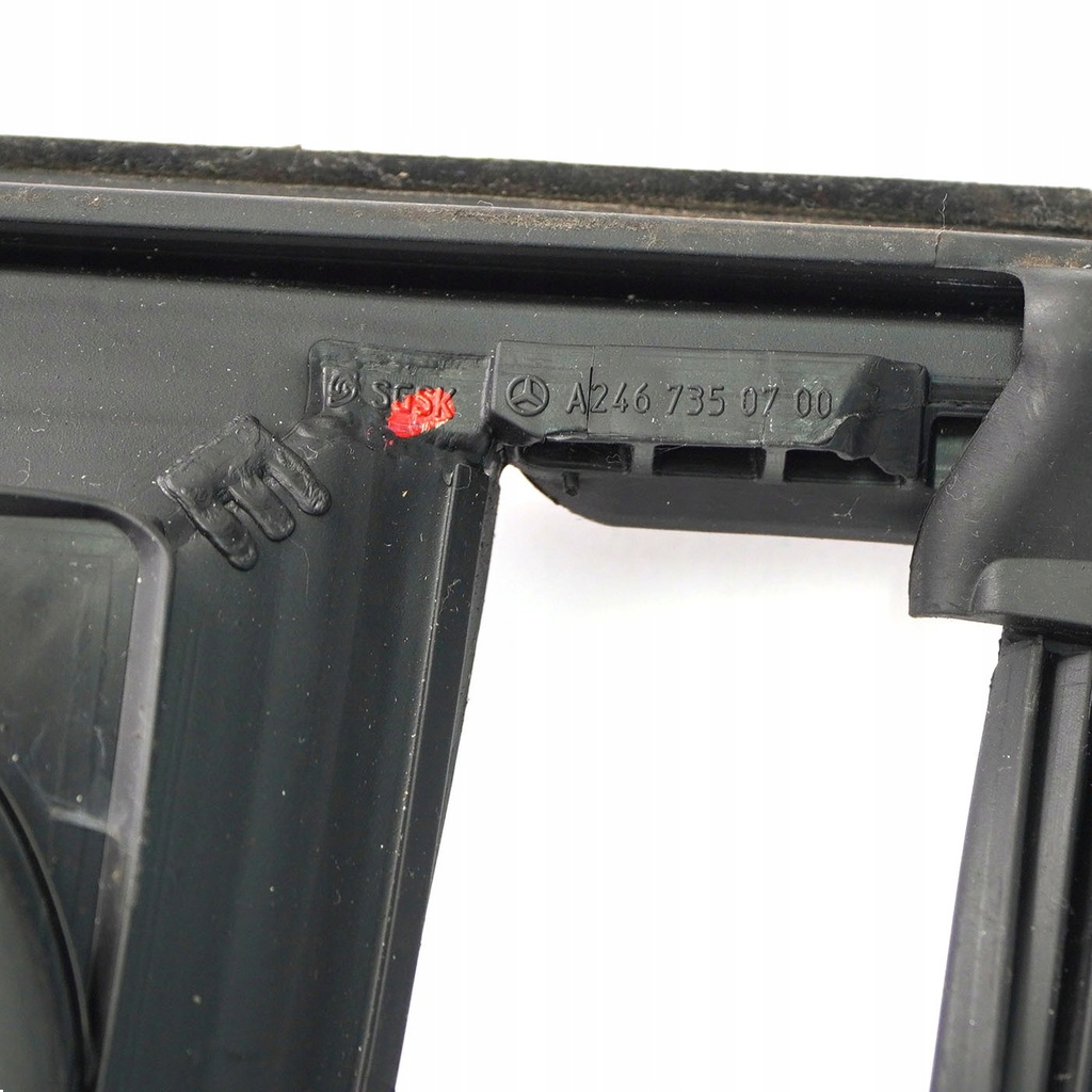 фото №10, Mercedes w246 прокладка стекло дверь левый задняя a2467350700