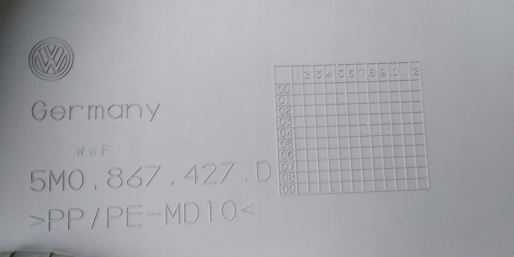 фото №8, Vw golf v 5 plus обшивка багажника 05r europa