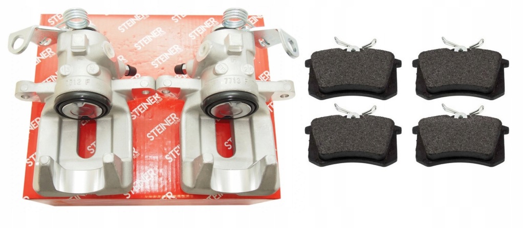 фото №1, Супорт задня лівий+ правий гальмівні колодки peugeot 307 lucas sys